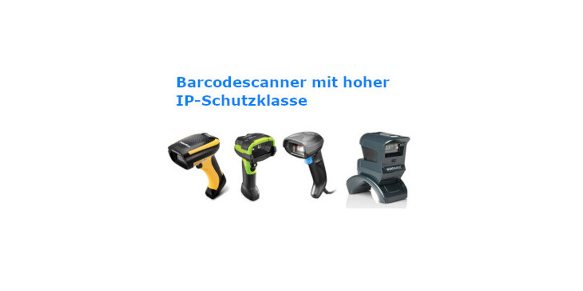 Barcodescanner mit hoher IP-Schutzklasse - Barcodescanner mit hoher IP-Schutzklasse